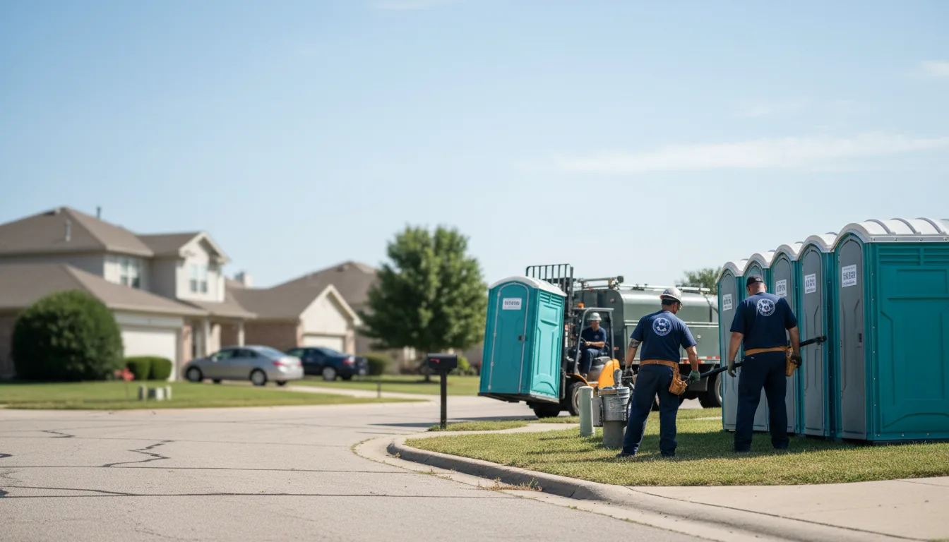 Porta Potty Rental in Orogrande, NM near me